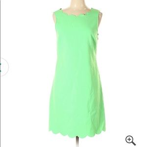 JCrew Factory Scalloped Dress